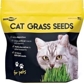 Easy Peasy 850027268156 Catgrass Seeds Non Gmo Grown In Usa From Our Farm To 1pound 16oz A93