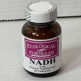Ecological Formulas 720825395715 Nadh 5 Mg 60 Tablets Sealed Exp 06/2025