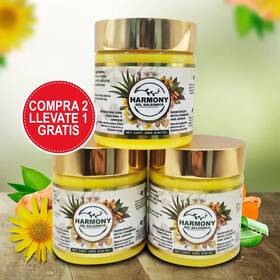 Hierbasmex001 El Boticario Harmony Gel Balsamo Pack 2 Y 1 Gratis Dr Aloe / Curcuma Vera Arnica