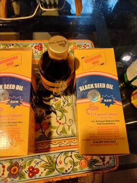 4oz-250 Elcaptian El Captain Pure Organic Black Seed Oil 250 Ml Egyptian Exp 1/2027 Ship From Virginia Fast