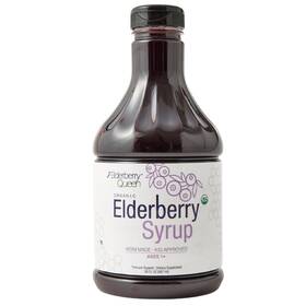 Elderberry Queen 860000347310 Organic Syrup 30 Fl Oz - Immune Support Formula With Sambucus Blac