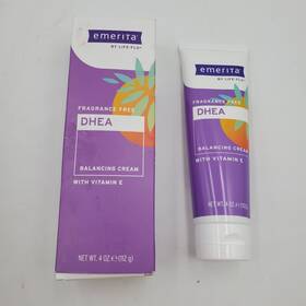 Eme56471 Emerita Dhea Balancing Cream With Vitamin E Fragrance Free 4 Oz Made Without Parabens