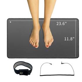 Eohelgro 797427775306 Grounding Mat Earth For Sleep Energy Pain Relief Inflamation 23.6x11.8 Inch