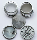 Ergo 5 " Piece Aluminum 110mm Herb Grinder 2 Screens 4.25 Biggest Removable