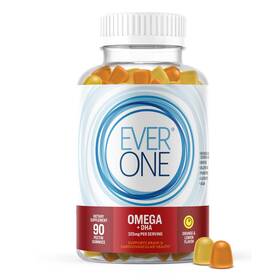Ever One 850059179048 Omega Fish Oil Gummies For Adults And Teens With Dha - Support Brain