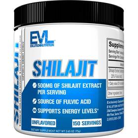 Evl 810167100426 Evlution Nutrition Shilajit- Fulvic Acid Supplement - Unflavored 150 Servings