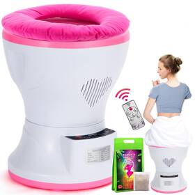 Fetegt249 Exjiota Yoni Steam Kit Intelligent Seat With Cushion And 4 Ounce Pack Of 3