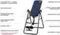 F5000 Teeter Hang Ups Black Stretch Spine Back Upside Down Natural Pain Relief Used
