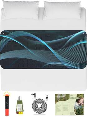 Feraco 445033339353 Grounding Mat For Bed Pad Kit Sleeping And Overall Well