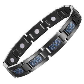 Feraco 652670744656 Magnetic Bracelets For Men Pain Relief Stainless Steel Magnet Therapy