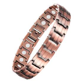 Feraco 652670744724 Copper Bracelet For Men - Bracelets 99.99% Pure Gift Wit
