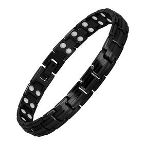 Fbag-uspy20220608004 Feraco 2x Strength Magnetic Bracelets For Women Titanium Steel Bracelet Wit