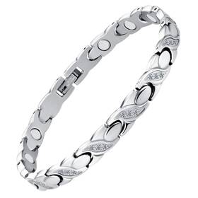 Uspy20220621002 Feraco Magnetic Bracelets For Women Titanium Steel Bracelet With Ultra Strength