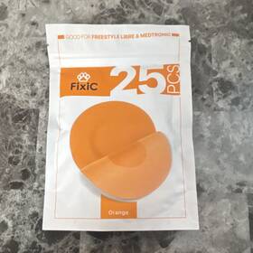 X0032zcf9f Fixic Waterproof Adhesive Patch Orange Scent 25 Pcs Freestyle