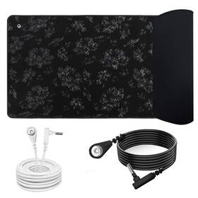 Foppon 170020319085 Grounding Mat With Two Cords For Better Sleep Pain And Stress Relie