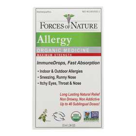 Forces Of Nature 830743013018 Allergy Maximum Strength Immune Drop 10 Ml