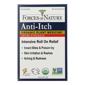 Forces Of Nature 830743013100 Organic Anti Itch Roll On Relief 4 Ml