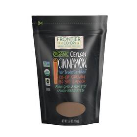 Fro31074 Frontier Co-op Organic Fairtrade Ground Ceylon Cinnamon Powder - Refill For