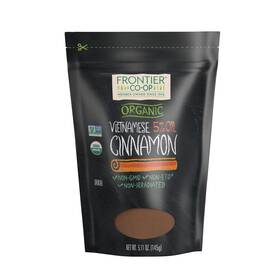 Fro31082 Frontier Co-op Organic Ground Vietnamese Cinnamon 5.11 Ounce Pack Of 1