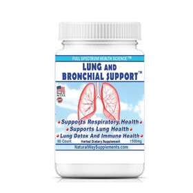 Fslb60 Full Spectrum Health Science Lung And Bronchial Support With Mullein Leaf Elderberry Extract 60 Count