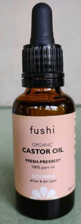 2028 Fushi 055757978602 Castor Oil Dropper 30ml 1oz Exp 02/2028