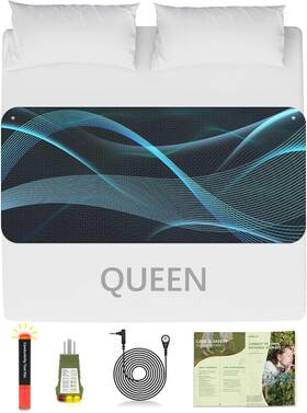 Gadgetnova 744110096071 Grounding Mat For Bed Pad Sleeping Kit Overall
