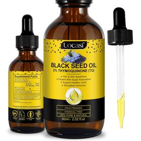 Gagaciso 313053565502 Black Seed Oil Cold Pressed 100% Pure And Natural Hair Growth Skin Care 2.0