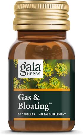 Gaia Herbs 0751063996198 Gas And Bloating - Provides Relief From Occasional