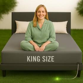 Gaya 065022803072 Grounding Sheets King Extra Soft 95% Organic Cotton For Sleep Improvement And