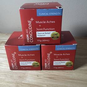 Gdr Labs 850057464030 Conolidine Topical Relief Support Clinical Strength / 3 Pc Lot