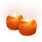 Gems - 301 Salt Pack Of Candle Holder Himalayan Rock 855117007103