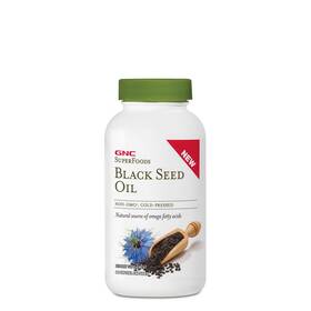 Gnc 048107182786 Superfoods Black Seed Oil 90 Softgel Capsules