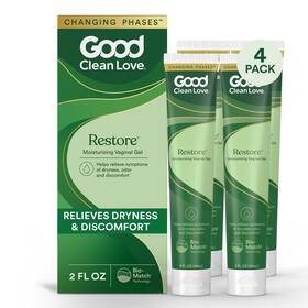 Good Clean Love 893268000963 Restore Moisturizing Vaginal Gel 2 Fl Oz Pack Of 4