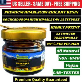 Goodlifepick-shilajit-15g Goodlifepick Premium Pure Himalayan Shilajit Resin 77% Fulvic Acid Highly Potent -15 Gm