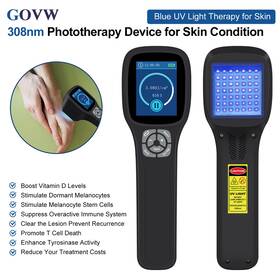 Pd01b-49 Govw 308nm Excimer Uvb Light Phototherapy Instrument For Skin Diseases With Goggles