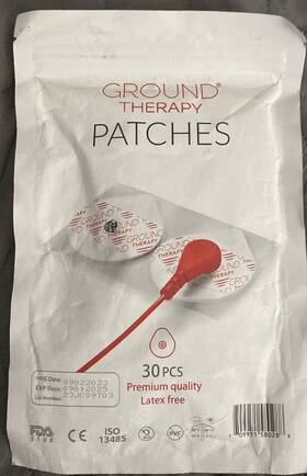 5678 Ground Therapy Replacement Patches Sealed Package For Earthing 30 Piece