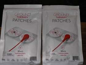 Ground Therapy 709951580288 Replacement Patches Lot Of 60 2 Pack 30 Exp Date 07/13/22 New