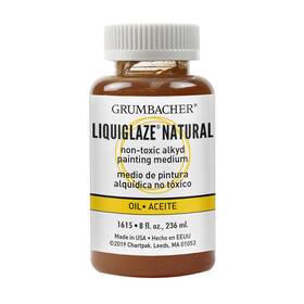 1615 Grumbacher Liquiglaze Natural 8 Fl. Oz. 1.50 Inch X 2.75 5.50