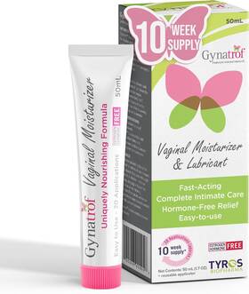 Gynatrof 180266000058 Vaginal Moisturizer Fast-acting Hormone-free Relief For Dryness