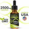 H2500 Organic Hemp Seed Oil Drops Full Spectrum Pure 689774725342