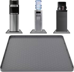 Ss-008 Halagas Water Cooler Mat - 22 Inch X 19 Non-slip Dispenser With Gray