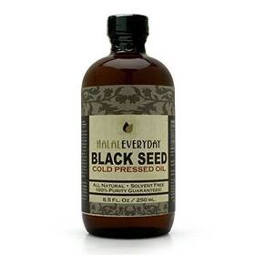 Halaleveryday 680117994234 Pure And Cold Pressed Black Oil - 8 Oz Glass Bottle Non-gmo Vegan Nig