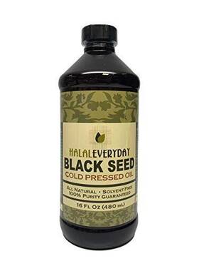 Halaleveryday 757183852444 Pure Black Seed Oil - 16 Oz 100% And Cold Pressed Non-gmo