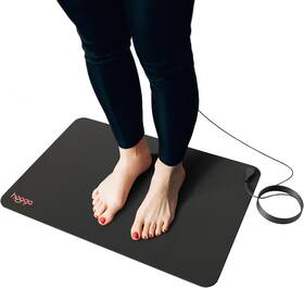 Health 313026654677 Grounding Mat 15 Foot Cord For Indoor Use Therapy Wellness