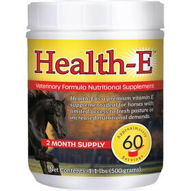 493-20 Health-e Vitamin Supplement For Horses High-potency 60 Servings Yellow