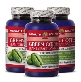 Health Solution 601133644736 Green Coffe Bean Extract Cleanse - Metabolism Enhancer Fat Burner For Men 3b