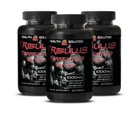 Health Solution 609779979007 Bulgarian Tribulus - Terrestris 1000 60t Dietary Supplement 3b