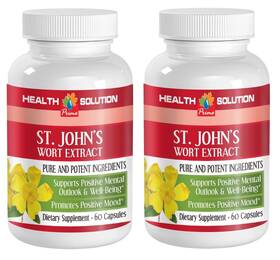 Health Solution 707089657308 St. Johns Wort Extract 2 Bottles