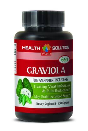 Health Solution Usa 711436643364 Natural Multivitamins - Graviola Leaf Extract 650 Mg Diet With Nutrient 1b