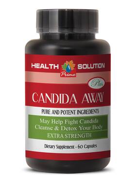 Health Solution Usa 747989444486 Candida Clear - Away Fight Yeast Support Your Body 1 B